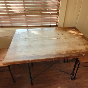 Lake Murray Chapel - The varnish on the table was mostly worn off.  Consider bringing a tablecloth or place mats because of sticky spots that don't wash off. - Hotels Near Me - Ardmore, Oklahoma