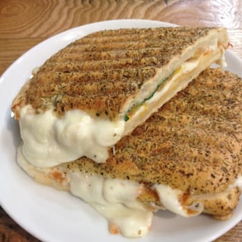 Social Bite - Gooey mozzarella, tomato and basil on a herb focaccia. - Cafes Near Me - Glasgow, GLG