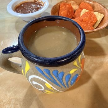 Las Teresita's - Cafe de olla, Free chips w salsa (if applicable) - Mexican Near Me - San Antonio, Texas