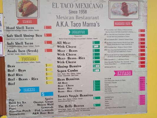 Menu photo 8 El Taco Mexicano No 2 Los Angeles, CA Menu photo 8 El Taco Mexicano No 2 Los Angeles, CA