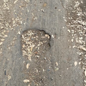 C Gibson Paving - These are the pictures of the potholes he fixed, which are now potholes again. - General Contractors Near Me - Chowchilla, California