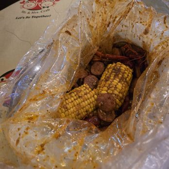 Mr. and Mrs. Crab - Crawfish, pork sausage, corn, potatoes - Seafood Near Me - Tampa, Florida Mr. and Mrs. Crab - Crawfish, pork sausage, corn, potatoes - Seafood Near Me - Tampa, Florida