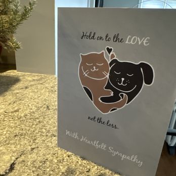 Veterinary Emergency Service West - A heartfelt card from Veterinary Emergency Services - Veterinarians Near Me - Plymouth, Michigan Veterinary Emergency Service West - A heartfelt card from Veterinary Emergency Services - Veterinarians Near Me - Plymouth, Michigan