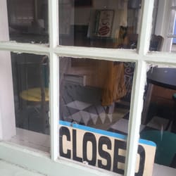 Mister Pugg's Mugg - 3:30 on a Friday when they are supposed to be open at noon.  We will go elsewhere.