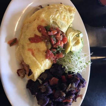 The Booch Bar - My Denver omelet with sweet potatoes & Black Forest ham. AMAZING! - Breakfast & Brunch Near Me - Hilo, Hawaii The Booch Bar - My Denver omelet with sweet potatoes & Black Forest ham. AMAZING! - Breakfast & Brunch Near Me - Hilo, Hawaii