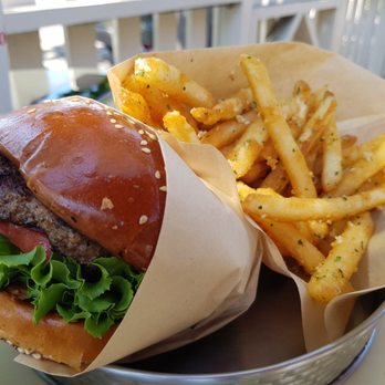 A+ Burger - Burger & Garlic Fries - Burgers Near Me - Oakland, California