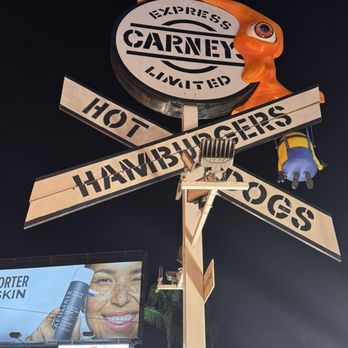 Carney's Restaurant - hanging the minions - Burgers Near Me - Los Angeles, California Carney's Restaurant - hanging the minions - Burgers Near Me - Los Angeles, California