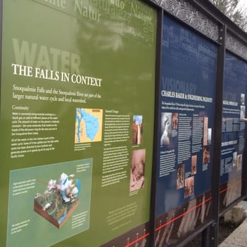 Snoqualmie Falls - Informational Posters - Parks Near Me - Snoqualmie, Washington Snoqualmie Falls - Informational Posters - Parks Near Me - Snoqualmie, Washington
