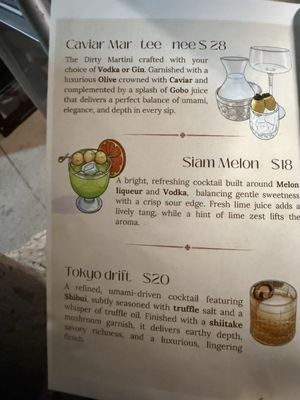 Menu photo 5 Etc Bar X Thaizakaya Costa Mesa, CA