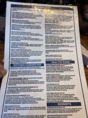 Menu photo 5 The Angry Elephant Little Elm, TX
