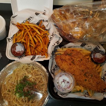 On The Hook - Cajjn fries, snow crab, garlic noodles, fried catfish - Cajun/Creole Near Me - Brea, California