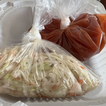 Doña Cecy's Pupuseria - curtido & red sauce. - Salvadoran Near Me - Rockville, Maryland Doña Cecy's Pupuseria - curtido & red sauce. - Salvadoran Near Me - Rockville, Maryland