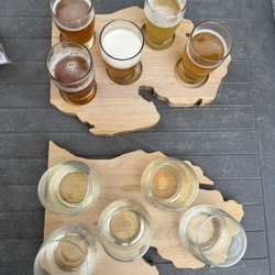 Local Pour - Wine flight and beer flight