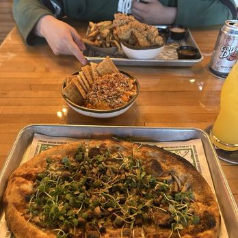 Jailbreak Foodworks - WILD MUSHROOM flatbread, BUFFALO CHICKEN PIMENTO DIP, CRISPY CHICKEN FRITES, orange crush, root beer - Brewpubs Near Me - Laurel, Maryland Jailbreak Foodworks - WILD MUSHROOM flatbread, BUFFALO CHICKEN PIMENTO DIP, CRISPY CHICKEN FRITES, orange crush, root beer - Brewpubs Near Me - Laurel, Maryland