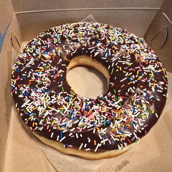 Oh Doughnuts - Extra large chocolate sprinkles doughnut - Donuts Near Me - Winnipeg, Manitoba Oh Doughnuts - Extra large chocolate sprinkles doughnut - Donuts Near Me - Winnipeg, Manitoba