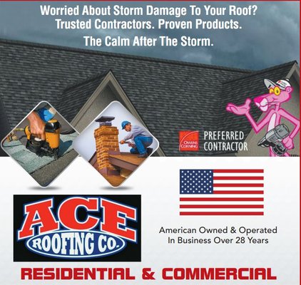 Ace Roofing Logo