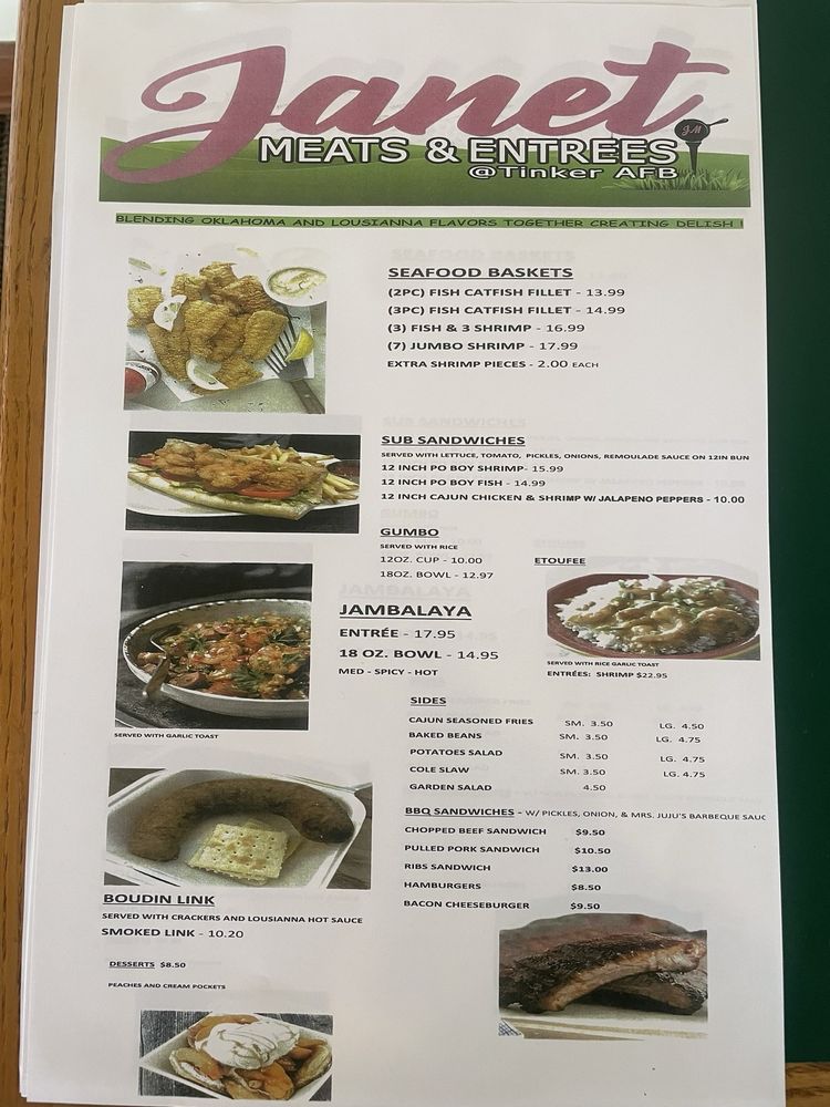 Janet's Meats and Entrees