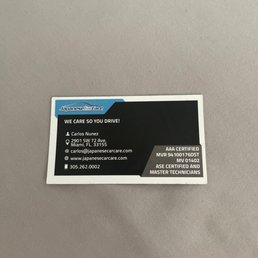 Business card