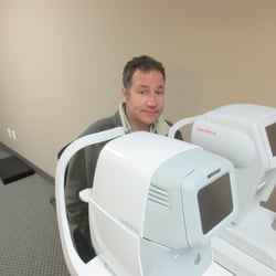 Next Optical - Machines for testing eye health and muscle movement at Next Optical in Oakville.