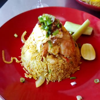 Thai District - Beautiful Pineapple Fried Rice - Thai Near Me - Long Beach, California Thai District - Beautiful Pineapple Fried Rice - Thai Near Me - Long Beach, California