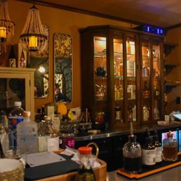 Downstairs bar Downstairs bar