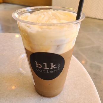 Blk Dot Coffee - Vtm iced coffee with sea salt cream - Coffee & Tea Near Me - Irvine, California
