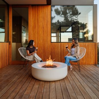 LUMACAST - AURA 42 low | Ivory | smooth basalt | Topanga, CA - Home Decor Near Me - San Diego, California