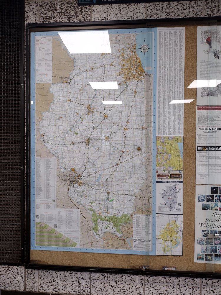 REND LAKE REST STOP NB Updated August 2024 11449 IL37, Benton