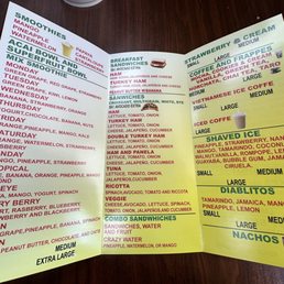 Menu Menu