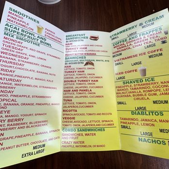 Chiki Fruit And Bionicos - Menu - Juice Bars & Smoothies Near Me - Long Beach, California Chiki Fruit And Bionicos - Menu - Juice Bars & Smoothies Near Me - Long Beach, California