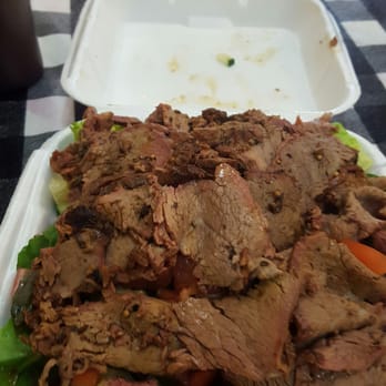 Grill Masters BBQ - Extra meat for just $2 this is how you eat a salad - Barbeque Near Me - Clovis, California