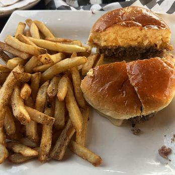 Rail Craft Kitchen & Bar - Cheese burger and fries - Bars Near Me - Dublin, Ohio Rail Craft Kitchen & Bar - Cheese burger and fries - Bars Near Me - Dublin, Ohio