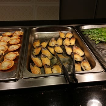 Hibachi Grill Buffet - Mussels and Scallops. - Sushi Bars Near Me - Riverside, California