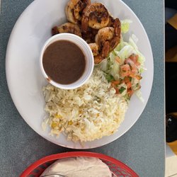 Nayeli’s Salvadorian & Mex Food - Grilled shrimp