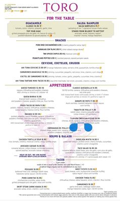 Menu photo 3 TORO Cantina Albany, NY
