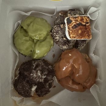 Beard Papa's - Sugar Land - Green Tea Puff, S'mores Puff, Caramel Puff, Oreo Cookie Eclair Puff - Bakeries Near Me - Sugar Land, Texas Beard Papa's - Sugar Land - Green Tea Puff, S'mores Puff, Caramel Puff, Oreo Cookie Eclair Puff - Bakeries Near Me - Sugar Land, Texas