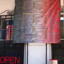 Martin Tacos - Menu