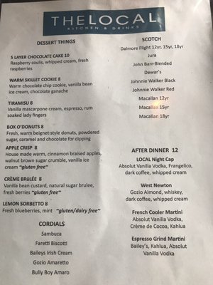 Menu photo 1 The Local - Wayland Wayland, MA Menu photo 1 The Local - Wayland Wayland, MA