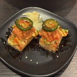 Crispy Rice w Spicy Tuna Crispy Rice w Spicy Tuna
