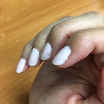 Day Nails Spa - The sides looks like a sweep is missing or got wiped off :( - Nail Salons Near Me - El Monte, California