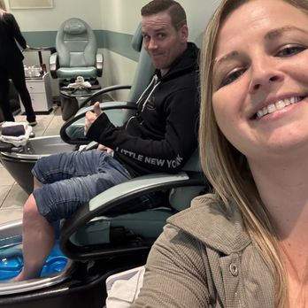 Rain Salon & Spa - His first pedi! Will be back - Hair Salons Near Me - Edmonton, Alberta Rain Salon & Spa - His first pedi! Will be back - Hair Salons Near Me - Edmonton, Alberta