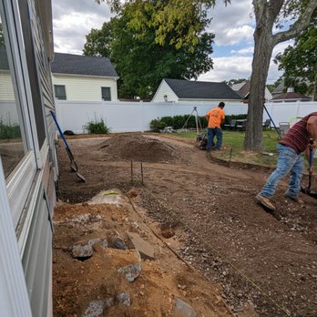 Scanapico Bros Landscaping - 9. Excavation, foundation prep. - Landscaping Near Me - West Babylon, New York