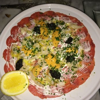 The Clam Bar - Beef carpaccio - Seafood Near Me - New York, New York