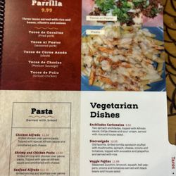 El Patron - Menu