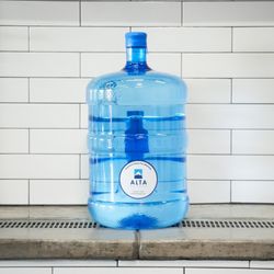 Westcliff Water Store - 5-gallon BPA free plastic bottle.