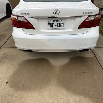 A&A mobile autobody - Initial bumper paint job - Body Shops Near Me