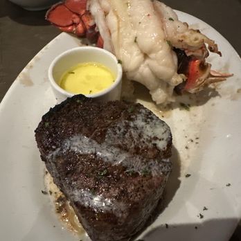 Ruth's Chris Steak House - Beautiful 11oz filet and lobster tail - Steakhouses Near Me - Lake Grove, New York Ruth's Chris Steak House - Beautiful 11oz filet and lobster tail - Steakhouses Near Me - Lake Grove, New York