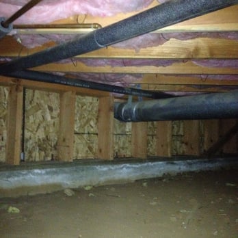 Lancaster Insulation - New Construction: Underfloor raised foundation R-19 Owens Corning fiberglass insulation batts. - Insulation Installation Near Me