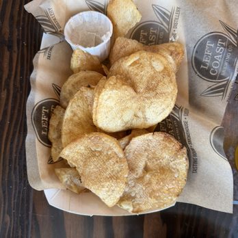 Left Coast Brewing - Side of House Chips - Distilleries Near Me - Ontario, California