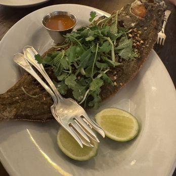 Oakhart Social Restaurant - Whole Flounder - New American Near Me - Charlottesville, Virginia Oakhart Social Restaurant - Whole Flounder - New American Near Me - Charlottesville, Virginia